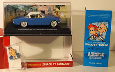 VOITURE SPIROU ET FANTASIO 13 ATLAS STUDEBAKER STARLINER 1953 + PINS .FRANQUIN