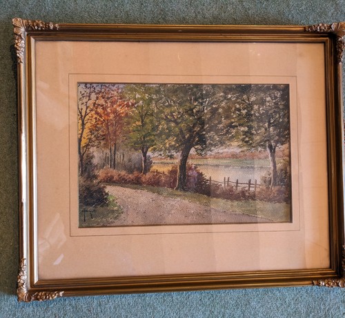 Tableau ancien signé - tableau, a