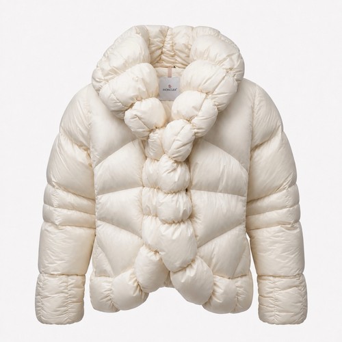 Doudoune moncler blanche - moncler,