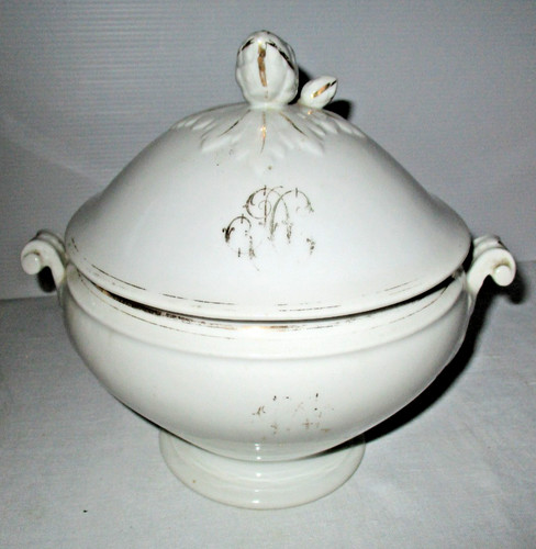 Soupière porcelaine - soupière, en
