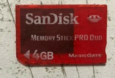 Carte Mémoire Sandisk 4 GB