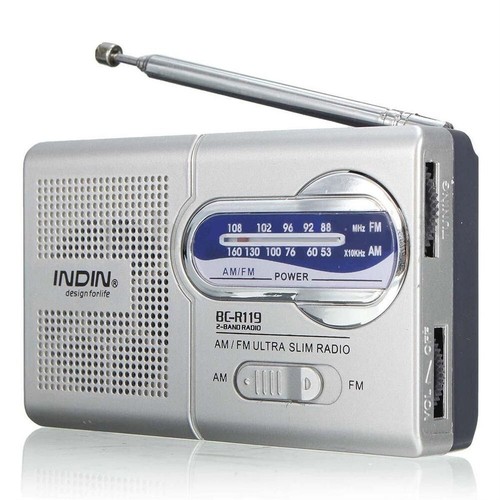 Mini radio portative piles - radio,