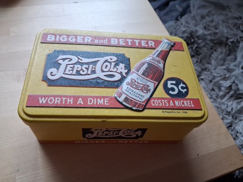 Vintage boîte pepsi cola - boîte,