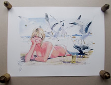 Milo Manara ( Art Print )  "