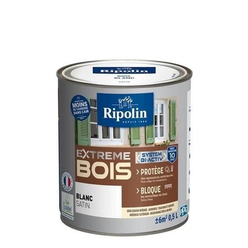 Ripolin peinture bois satin - peinture,