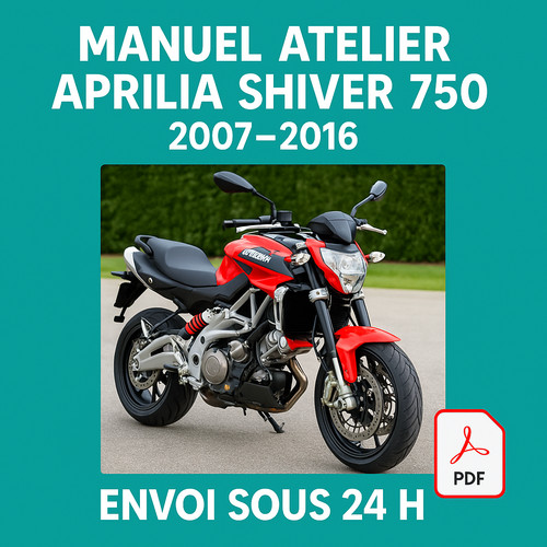 Manuel atelier aprilia shiver - atelier,