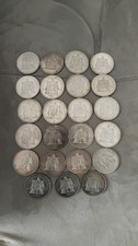 lot de 23 pièces argent 50