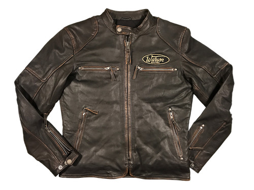 Veste blouson cuir warson - blouson,