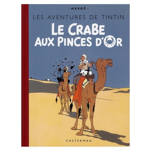 Album tintin crabe aux - de,