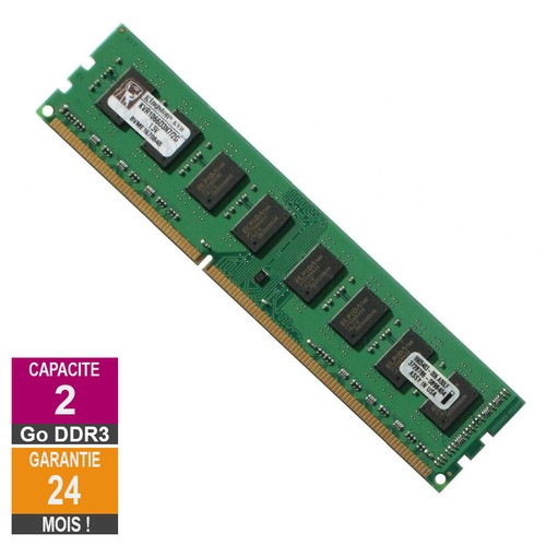 Barrette mémoire 2go ram ddr3 - barrette,