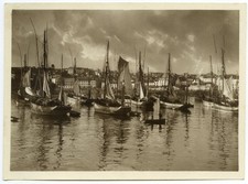 Bateaux de pêche dans un