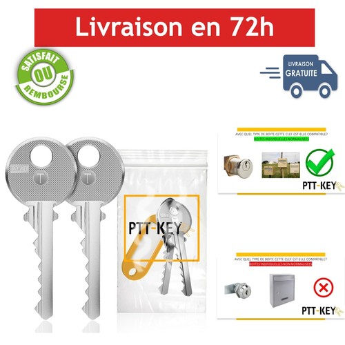 Lot clés pass ptt - 2,