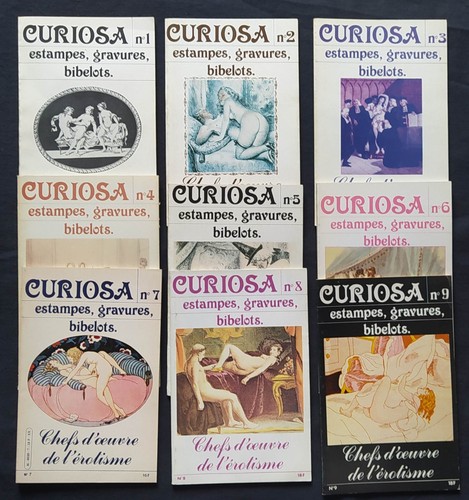 Lot curiosa estampes - de, curiosa,