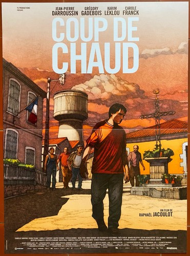 Affiche coup chaud - affiche, de