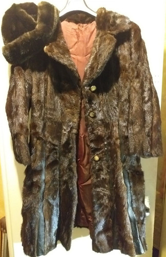 Manteau fourrure vison - de,