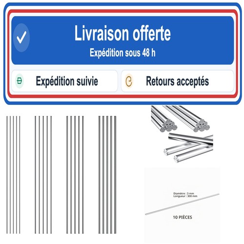 Tiges rondes acier inoxydable