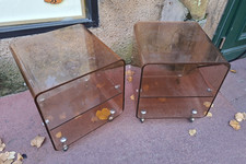 Michel Dumas Space Age Plexiglas Sofa Tips