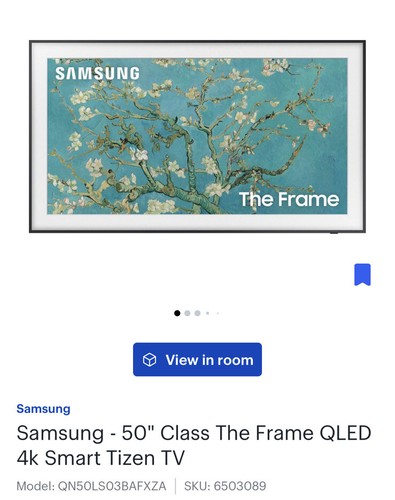 Samsung frame - samsung, tv