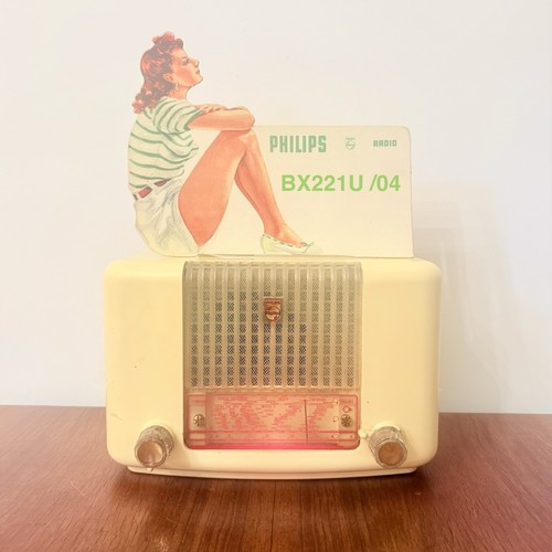 Radio vintage philips bx221u - philips,