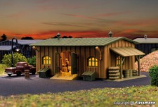 Vollmer N 47560 - Cabane de Chantier, Dimensions: L 8,8 X Largeur 6,8 X H 3,8 CM