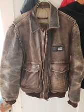 BLOUSON CUIR VINTAGE 80'S