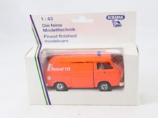 Schabak n° 1042 VW Transporter syncro pompiers NOTRUF 112 1/43 neuf en boîte