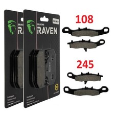 2 Kit plaquettes frein Av Ga