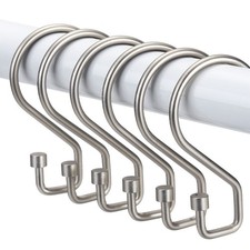 Anneaux Rideaux Douche, Lot de