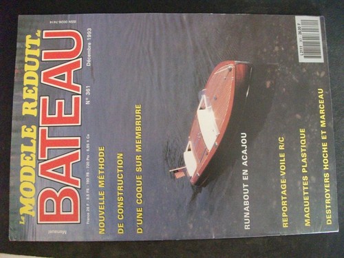 Modèle réduit bateau - **au,