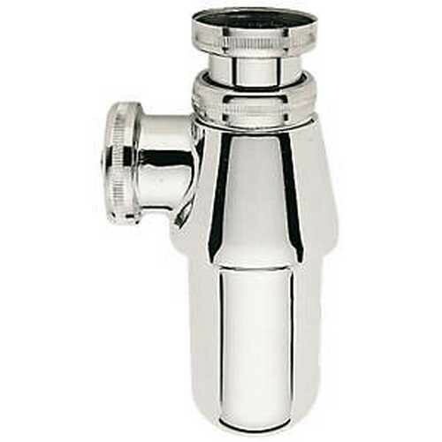 Siphon laiton chromé brillant