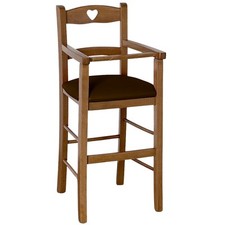 Chaise Haute en Bois Color