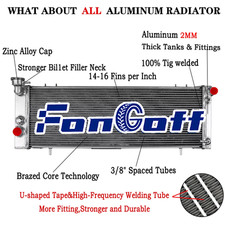 Aluminium Radiateur Pour Jeep