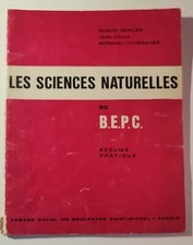 LIVRE LES SCIENCES NATURELLES