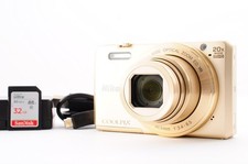 Nikon Coolpix S7000 Gold Excellent+5 16.0MP Compact Digital Camera Y2708