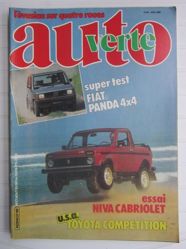 Auto verte 4x4 fiat - verte,