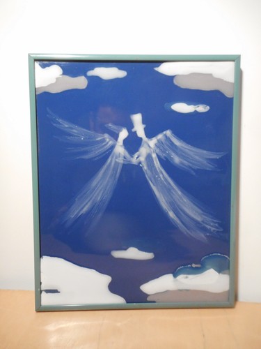 Tableau plaque porcelaine
