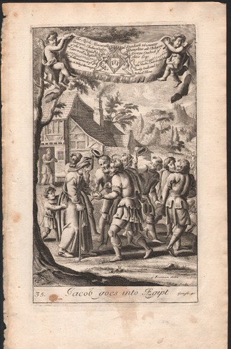 1712 beautiful engraving - beautiful, bible