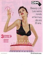 ADVERTISING 2010 PM DIM BEAUTY LIFT Throat Support