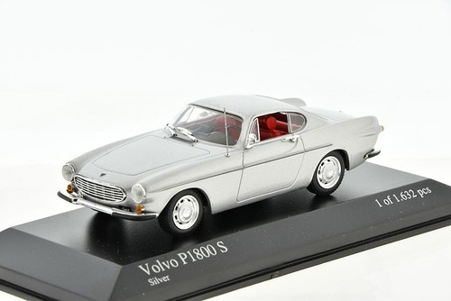 Volvo 1800 coupe silver - volvo,