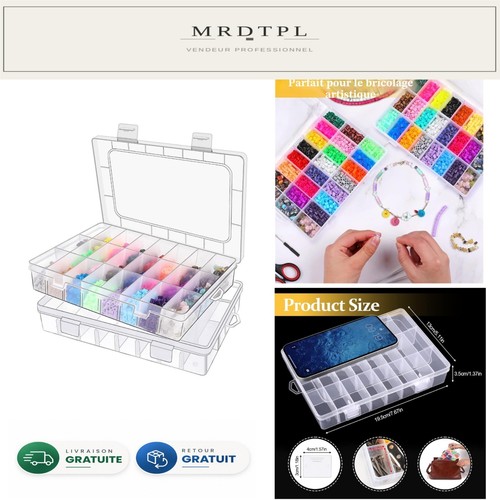 Boîtes rangement plastique - boîtes, de