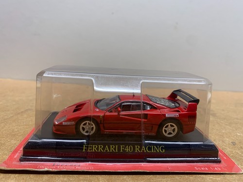 Ferrari f40 racing - 1/43, sous