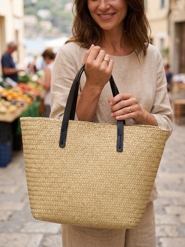 Sac cabas jonc - sac,