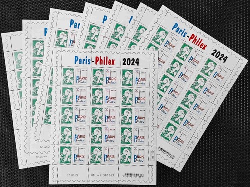 Feuillets 15 timbres - feuillets,