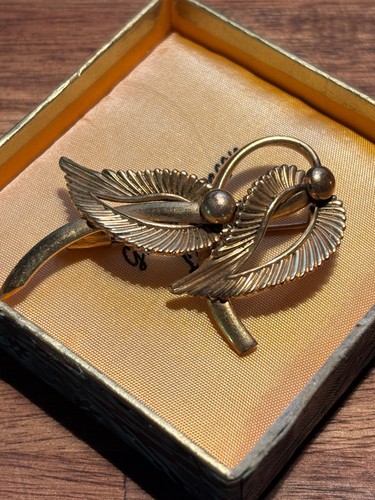 Ancienne broche élégante - broche,