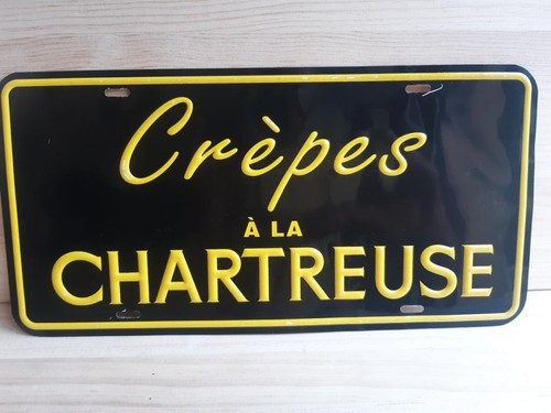 Plaque tole métal crèpes - métal,