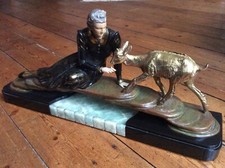 Signée MENNEVILLE STATUE