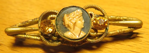 Broche col ancienne - col,