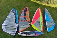 planche à voile équippée