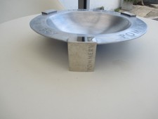 POMMERY. CENDRIER VIDE POCHE MÉTAL XL.