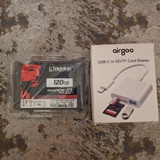 Kingston SSDNow 300 V 120GB Solid State Drive SV300S37A Internal SSD w/ Reader